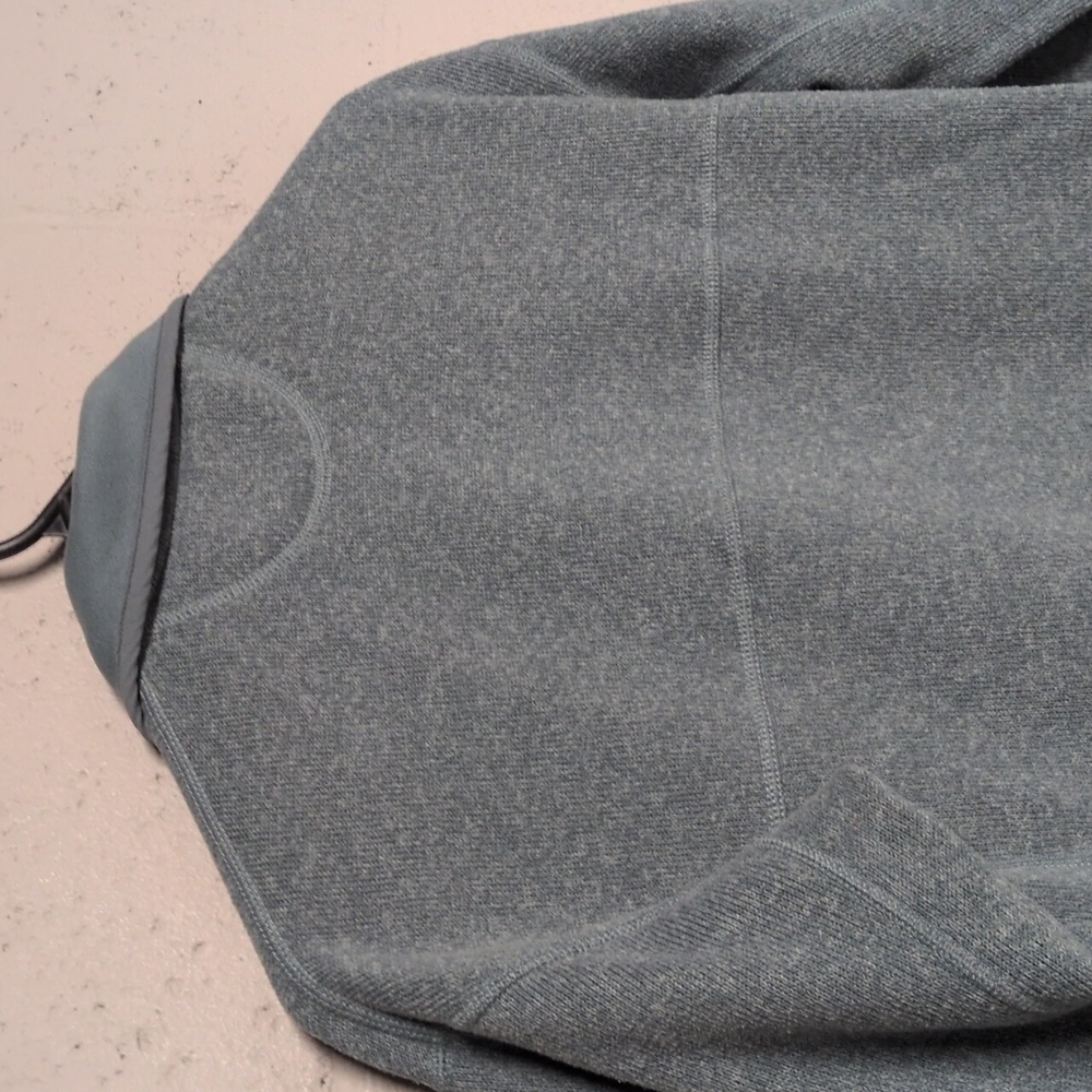 Women's Lightweight Better Sweater Marsupial Pullover, Small, Cadet Blue - Picture 7 of 7